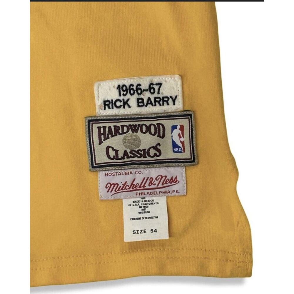 Mitchell Ness Authentic Rick Barry 1966 Warriors … - image 5